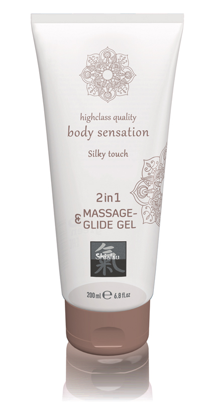 Shiatsu Massage- & Glide Gel 2 in 1 - Silky touch