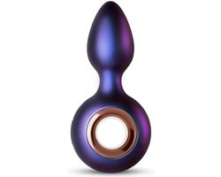 Hueman - Deep Space Vibrerende Anaal Plug - Paars