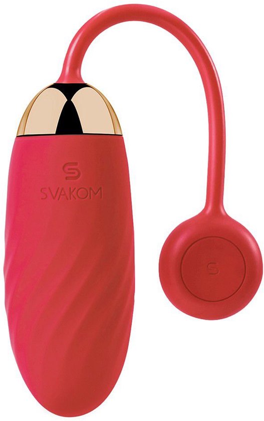 SVAKOM Ella Neo Vibratie Eitje App Controlled - Rood