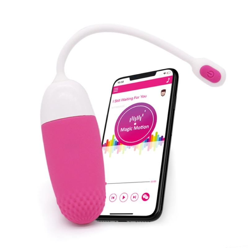 Magic Motion Magic Motion - Vini App Controlled Vibratie Eitje - Roze/Wit