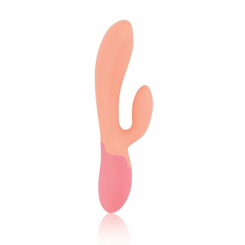 RS - Essentials - Xena Verwarmende Rabbit Vibrator - Perzik - Oranje