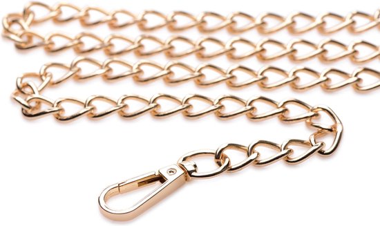 Master Series Luxe Leiband - Zwart/ - Goud