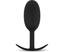 BUTTR Heavy Duty Verzwaarde Buttplug - Zwart