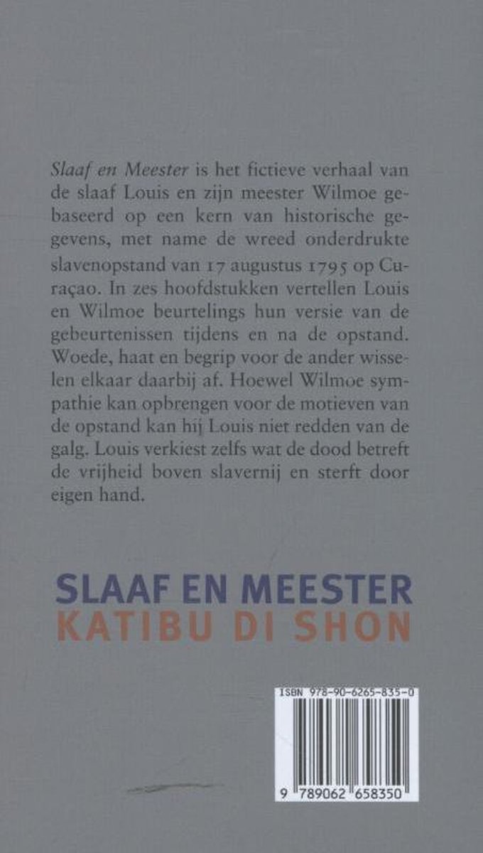 Slaaf en meester / Katibu di Shon
