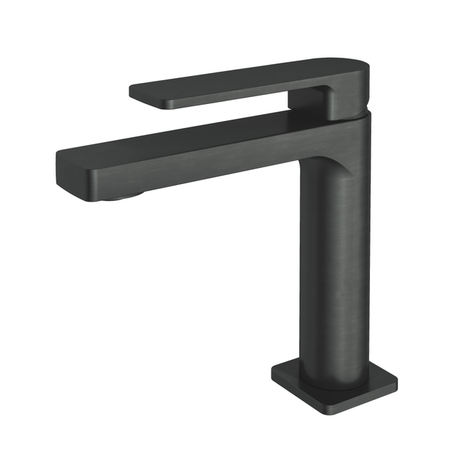 Hotbath Hotbath Gal Wastafelmengkraan zonder waste Geborsteld Gunmetal PVD GL003BGP