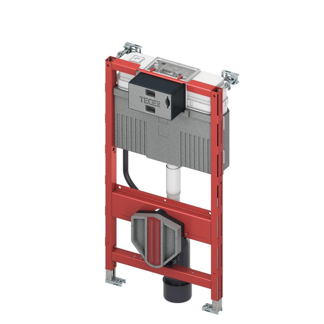Tece Tece inbouwreservoir 980mm universeel frontbed inclusief voorwandbevestigingset 9300322 - Rood