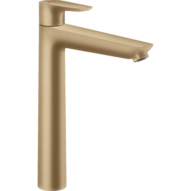 Hansgrohe Hansgrohe Talis e 1-gr wastafelmkr 240 zo/afvoer brushed bronze 71717140