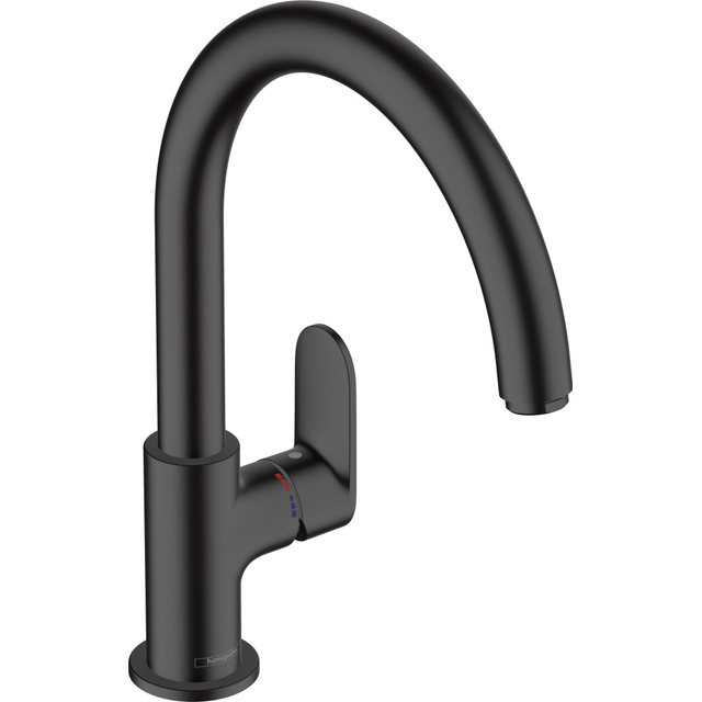 Hansgrohe Hansgrohe Vernis keukenkraan uitloop draaibaar mat zwart 71870670