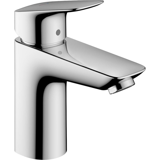 Hansgrohe Hansgrohe Logiss wastafelkraan 100 CoolStart met waste chroom 71102000