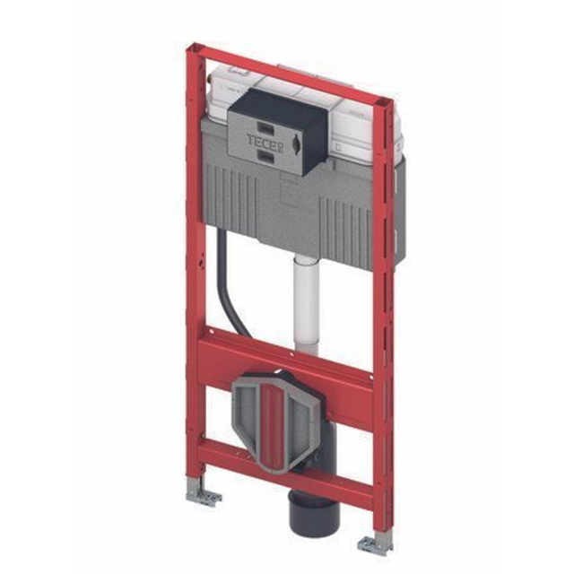 Tece Tece TeceProfil wcinbouwframe met Unispoelkast bouwhoogte 1120 mm 9300300 - Rood