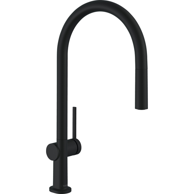 Hansgrohe Hansgrohe Talis M54 Keukenmengkraan - uittrekbare handdouche 1- straalsoort - zwart mat 72802670