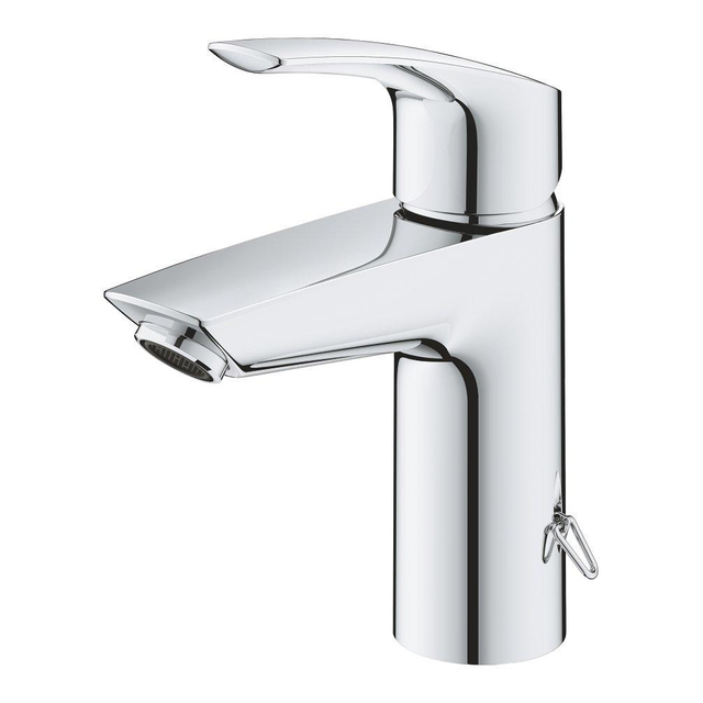 Grohe GROHE Eurosmart waterbesparende wastafelkraan s-size met ketting chroom 23372003