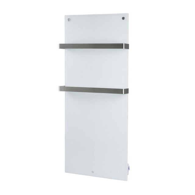 EUROM Eurom Sani 600 Comfort Infraroodpaneel badkamer 115x46.5cm Wifi 600watt Glas Wit 350333