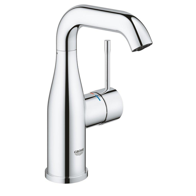 Grohe GROHE Essence Wastafelkraan Opbouw - uitloop 11.4cm - M-size - met gladde body - chroom 24176001