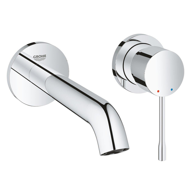 Grohe GROHE Essence Wastafelkraan Inbouw - uitloop 18.3cm - M-size - Chroom 29192001