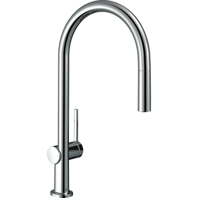 Hansgrohe Hansgrohe Talis M54 Keukenmengkraan - uittrekbare handdouche 1- straalsoort - chroom 72802000