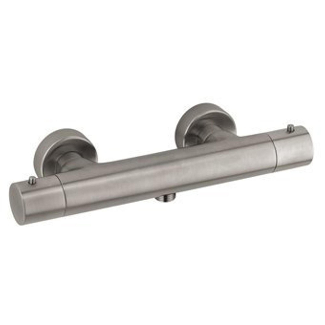 Plieger Plieger Napoli douchekraan thermostatisch met koppelingen cool body RVS CPL87155NK CPL87155NK