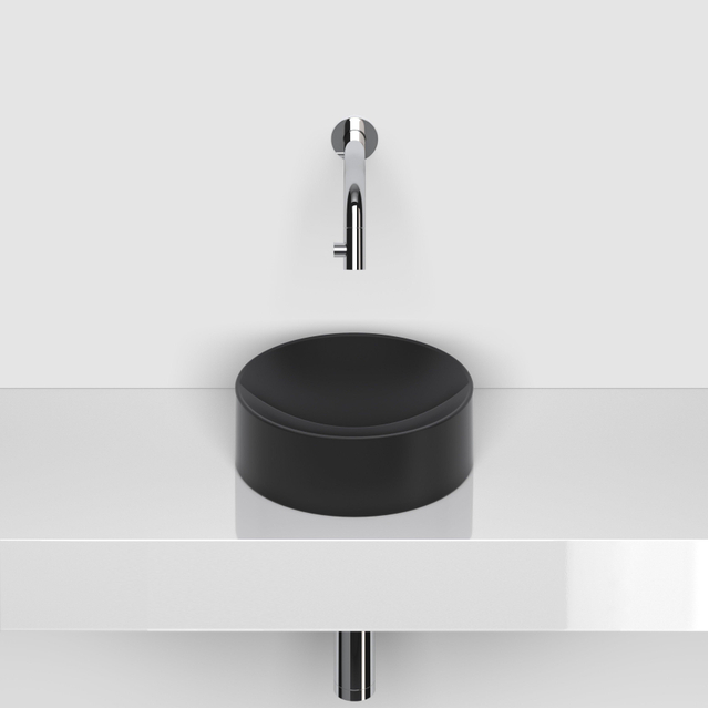 Clou Clou Vale fonteinen keramiek fontein rond mat CL/03.30164 - Zwart