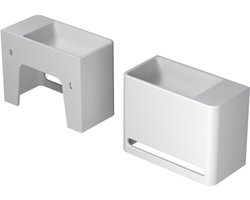 INK Hangar Fontein - 40x20x30cm - wasbak ls - 0 kraangaten - polystone wit mat 3401026