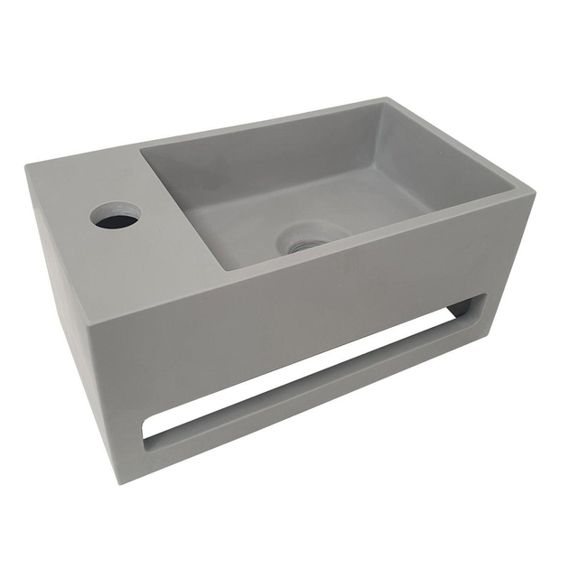 Wiesbaden Wiesbaden Julia fontein links Solid surface 35 x 20 x 16 cm betonlook 36.4062