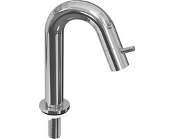 INK Fonteraan - 19.5cm - staand - gebogen - messing Chroom 9902350