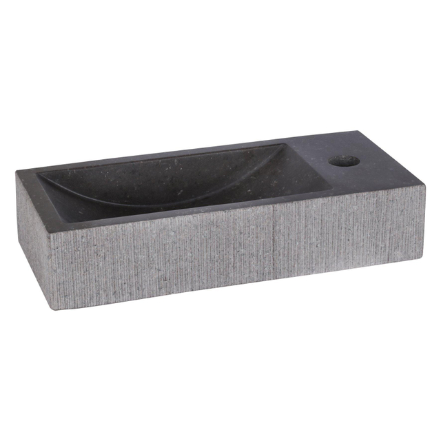 Differnz Differnz Ribble Fontein Bombai black natuursteen 38 x 18 x 8 cm 38.005.41
