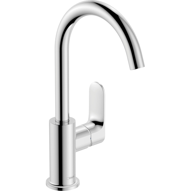 Hansgrohe Hansgrohe Rebris S 1-gats wastafelkraan 210 m. draaibare uitloop m. waste chroom 72536000