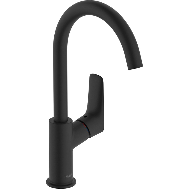 Hansgrohe Hansgrohe Logis wastafelkraan 210 draaibare uitloop matzwart 71131670