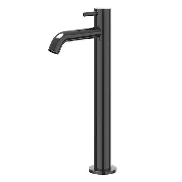 IVY Bond Fonteinkraan - opbouw - verhoogd - Zwart chroom PVD 6401307