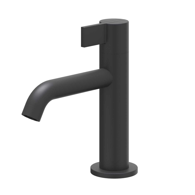 IVY Pact Fonteinkraan - opbouw - laag - Mat zwart PED 6402002