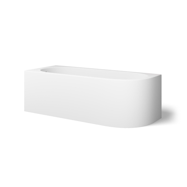 Looox Looox Bath collection hoekbad - 170x70x55cm - links - mat wit coolcornermwl