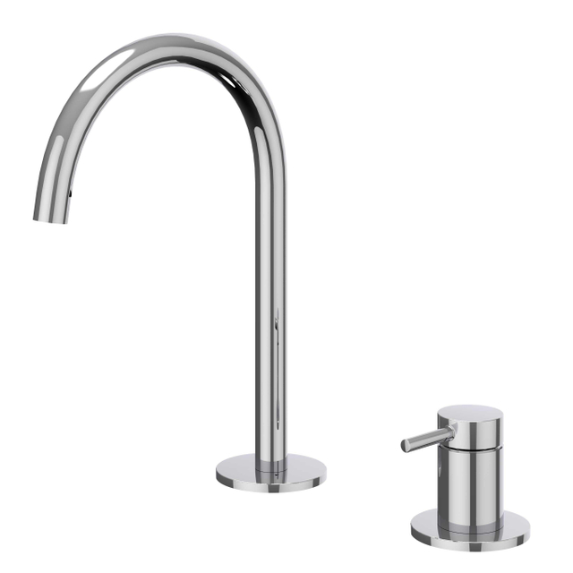 IVY Bond Wastafelmengkraan - 2-gats - bladmontage - uitloop - coldstart - Chroom 6100301