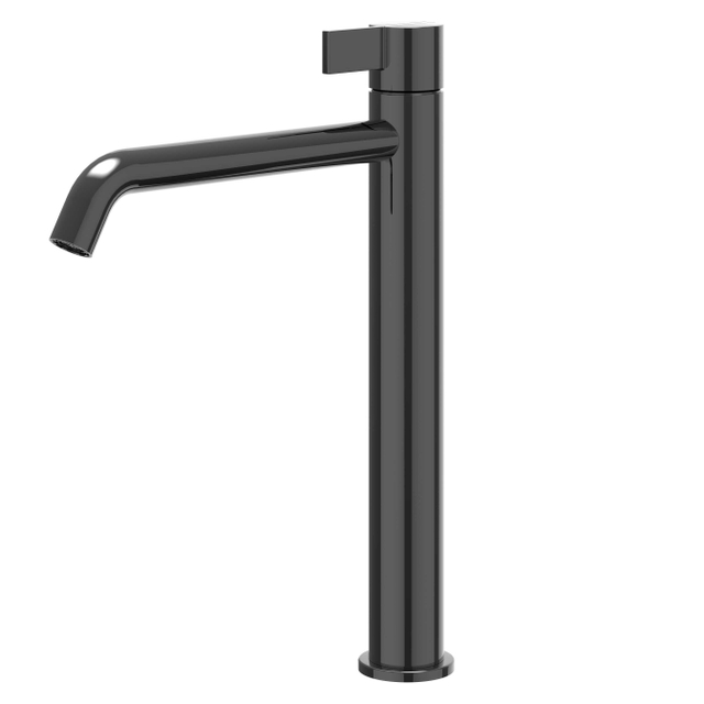 IVY Pact Wastafelmengkraan - opbouw - verhoogd - coldstart - Zwart chroom PVD 6101157