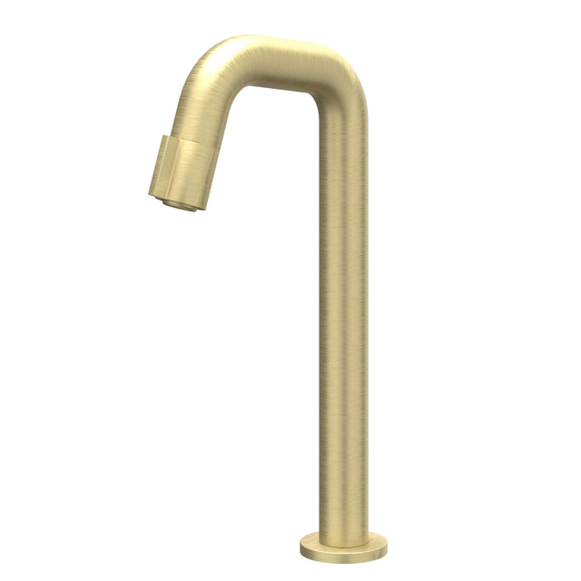 IVY Pact Fonteinkraan Contour - opbouw - verhoogd - Geborsteld mat goud PVD 6402254