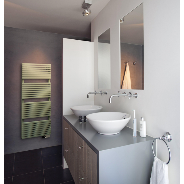 Vasco Vasco Carre Elektrische radiator 60x173.7cm 1250Watt met blower 9010 wit 319060173el1100