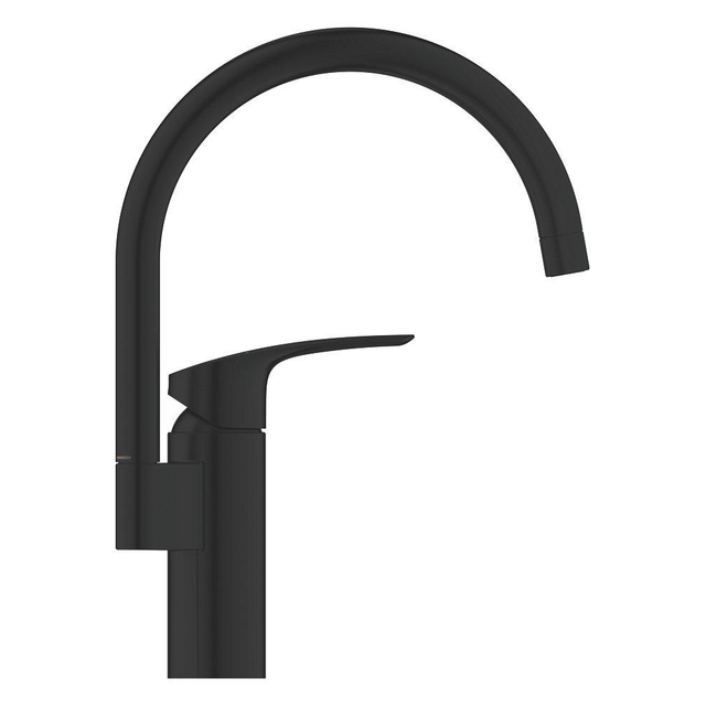 Grohe GROHE Eurosmart Keukenmengkraan - 18.3cm - hoge uitloop - matte black 332022433