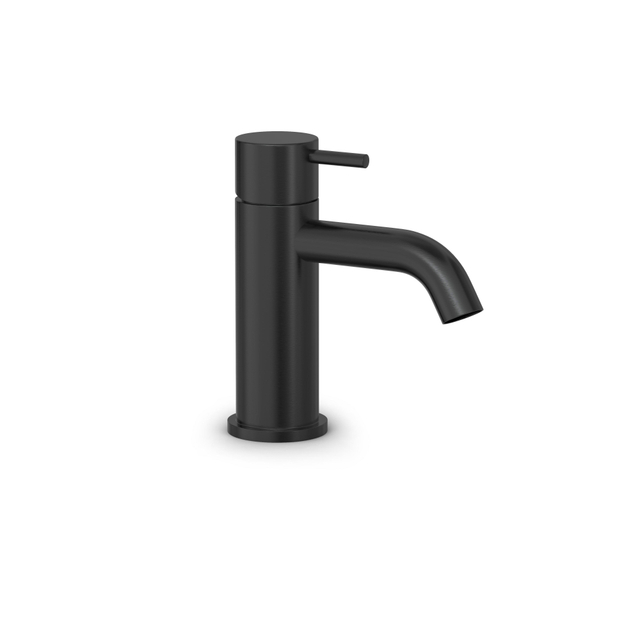 Hotbath Hotbath COBBER Wastafelmengkraan zonder waste Geborsteld zwart PVD CB003CMBP