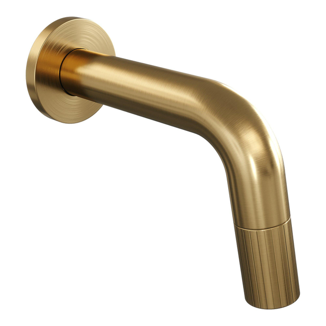 Brauer BRAUER Stripe Fonteinkraan - inbouw - inkortbaar geborsteld PVD 5-GG-461 - Goud