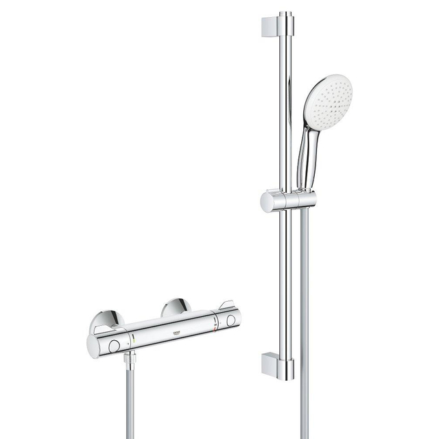 Grohe Grohe Grohtherm 800 comfortset 150mm met koppelingen 60cm chroom 34565002