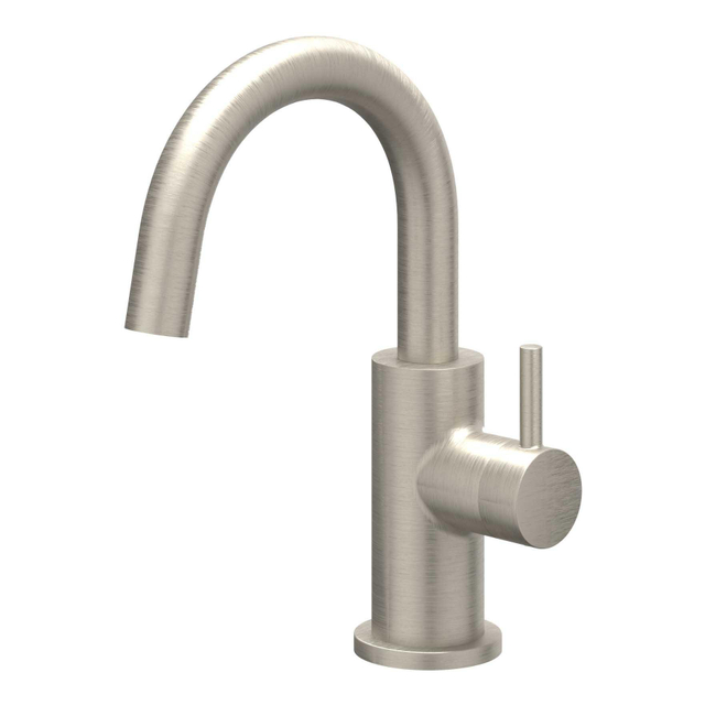 IVY Bond Fonteinkraan - opbouw - middelhoog - draaibare uitloop - Geborsteld nickel PVD 6401153