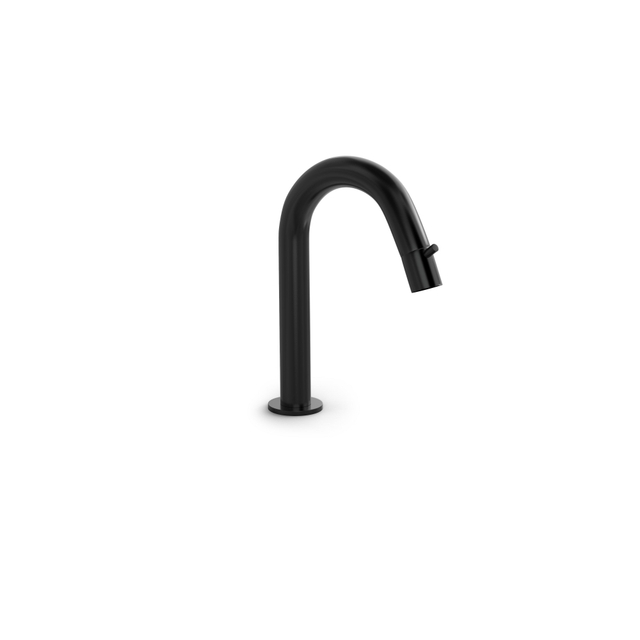 Hotbath Hotbath Buddy Fonteinkraan - U uitloop 11.8cm - opbouw - Geborsteld zwart PVD U001MBP