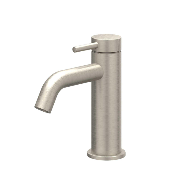 IVY Bond Wastafelmengkraan - opbouw - laag - coldstart - Geborsteld nickel PVD 6100103