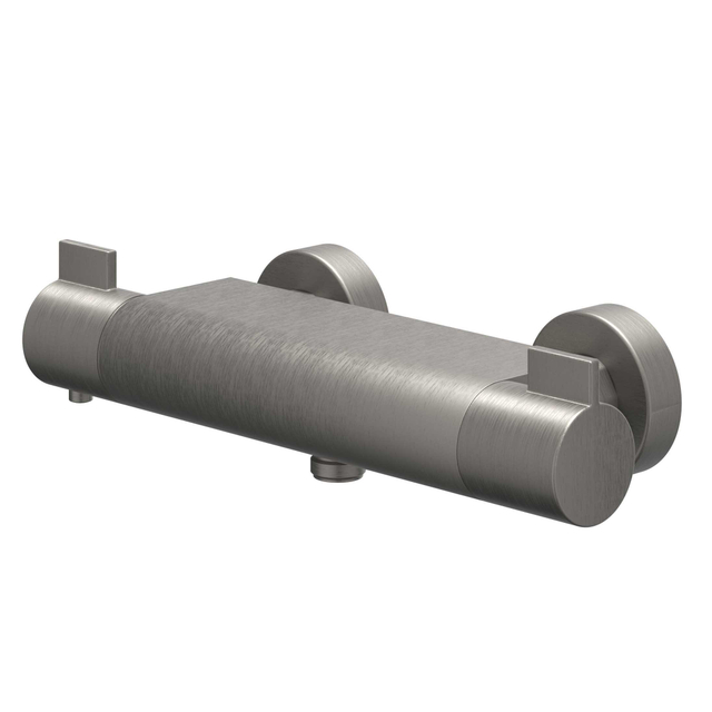 IVY Pact Thermostatische Douchekraan - opbouw - Cooltouch - Geborsteld metal black PVD 6202006