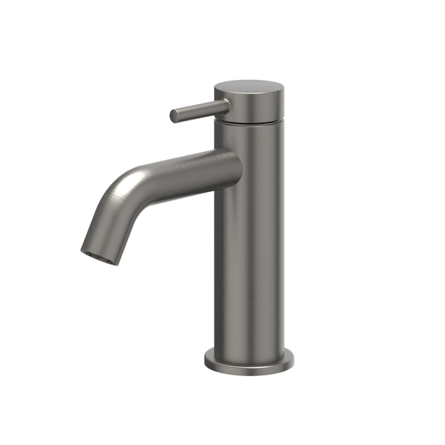 IVY Bond Wastafelmengkraan - opbouw - laag - coldstart - Geborsteld metal black PVD 6100106