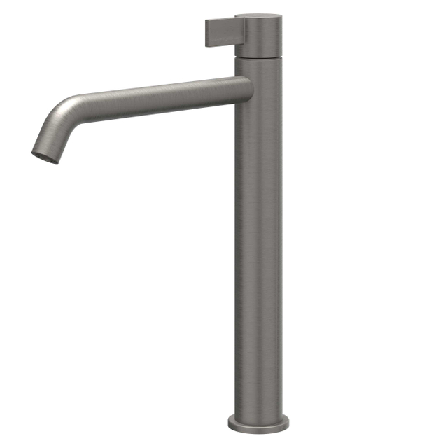 IVY Pact Wastafelmengkraan - opbouw - verhoogd - coldstart - Geborsteld metal black PVD 6101156