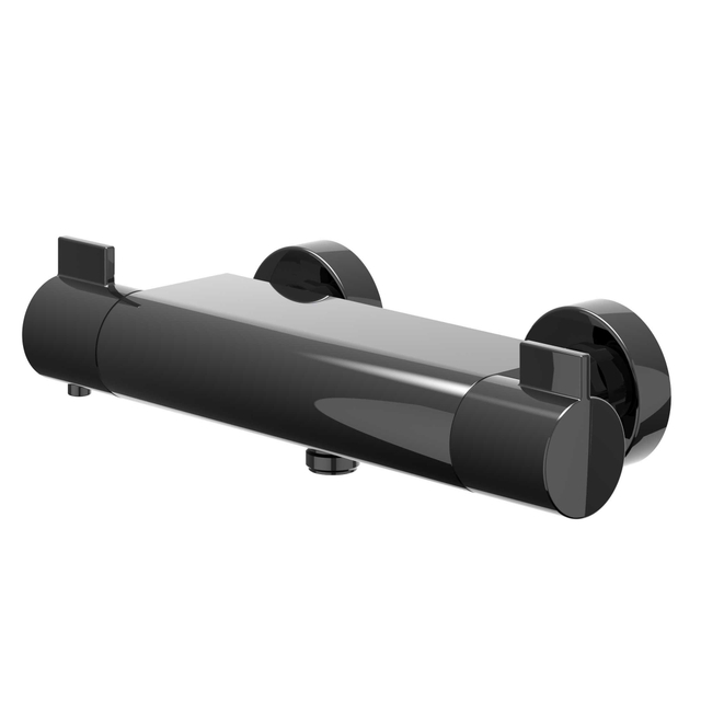IVY Pact Thermostatische Douchekraan - opbouw - Cooltouch - Zwart chroom PVD 6202007