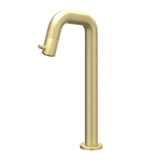 IVY Bond Fonteinkraan Contour - opbouw - verhoogd - Geborsteld mat goud PVD 6401254