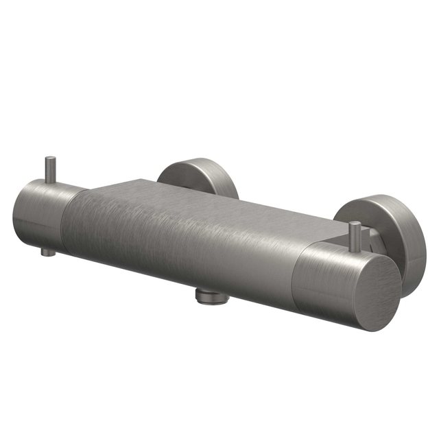 IVY Bond Thermostatische Douchekraan - opbouw - cooltouch - Geborsteld metal black PVD 6201006