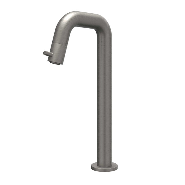 IVY Bond Fonteinkraan Contour - opbouw - verhoogd - Geborsteld metal black PVD 6401256