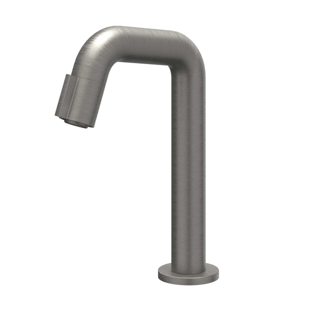 IVY Pact Fonteinkraan Contour - opbouw - laag - Geborsteld metal black PVD 6402206